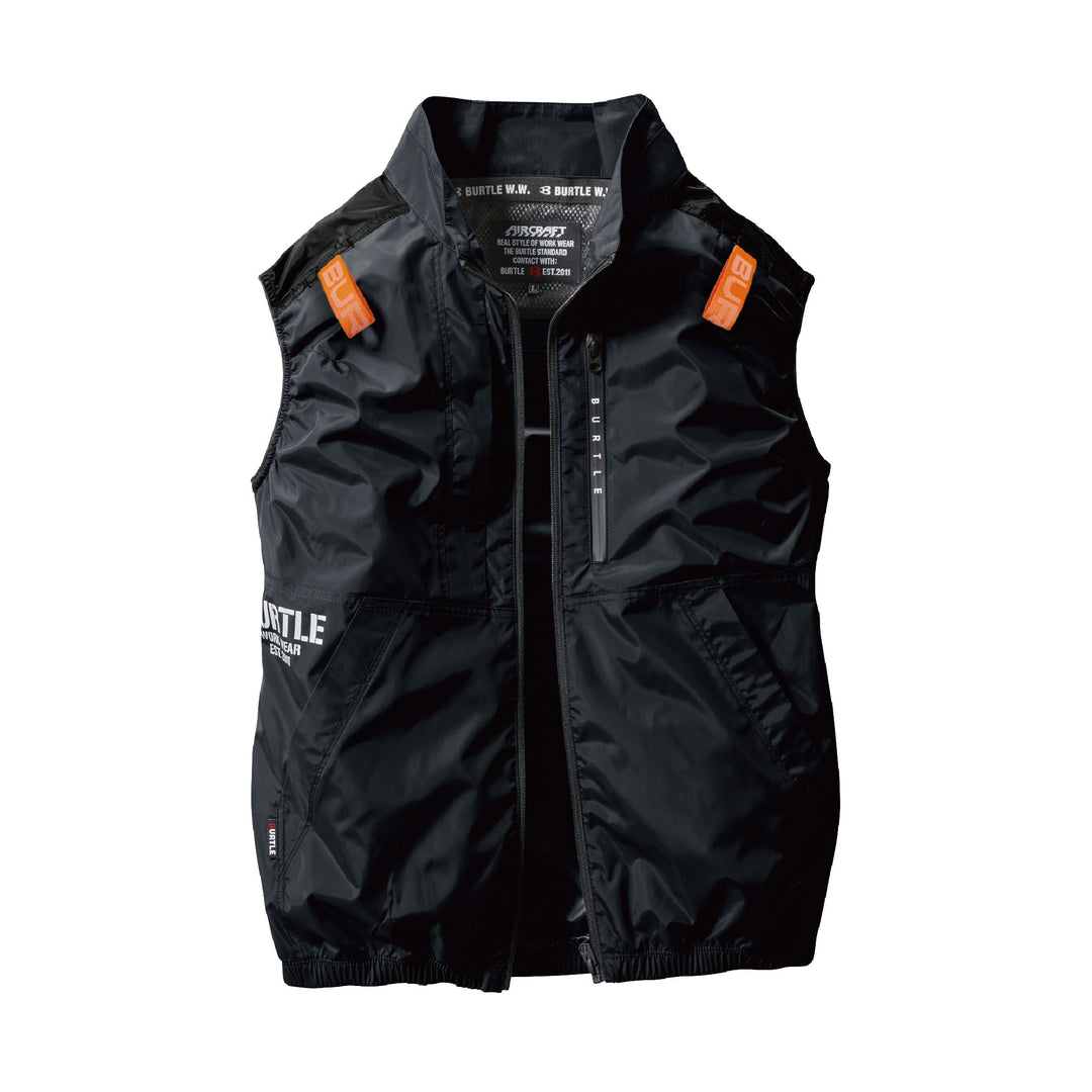 BURTLE バートル エアークラフトベスト カモフラブラックAC2014 M Lavoro works